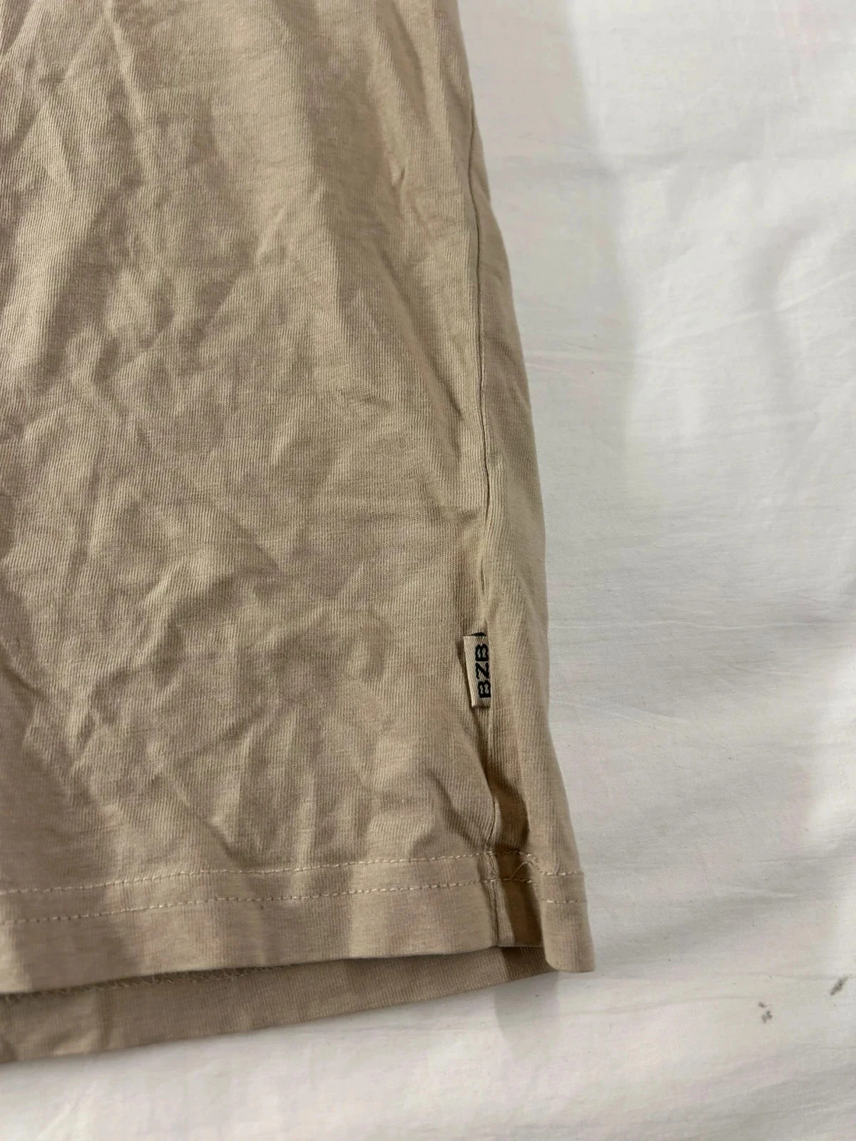 Beige bedrukt t-shirt bzb – photo 7